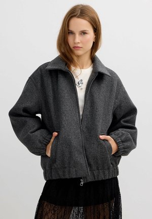 Chaqueta de entretiempo - gris oscuro