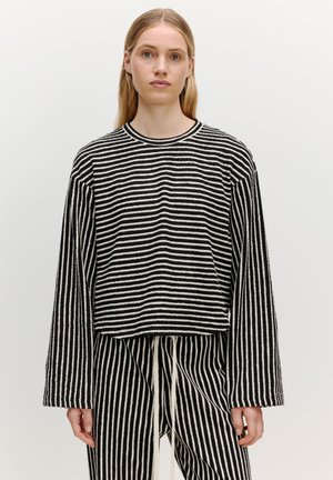 KASSANDRA - Langarmshirt - weiß schwarz