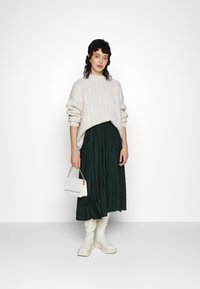 Samsøe Samsøe UMA SKIRT - Saia plissada - scarab