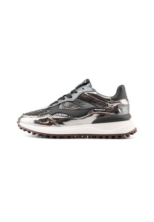 Sneakers laag - silver-coloured