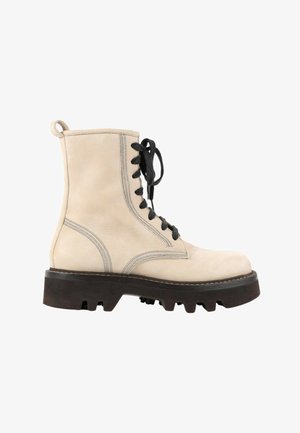 Brunello Cucinelli, Bottines à plateau - beige
