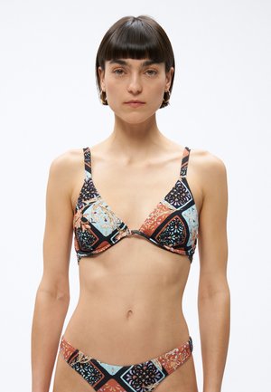 FOREVER FOLK REESE - Bikinitop - black pebble