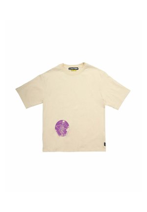 TIME FLIES - T-shirt con stampa - cream