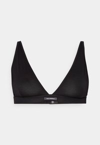 ESSENTIAL LOGO PLUNGE BRALETTE - Reggiseno a triangolo - black