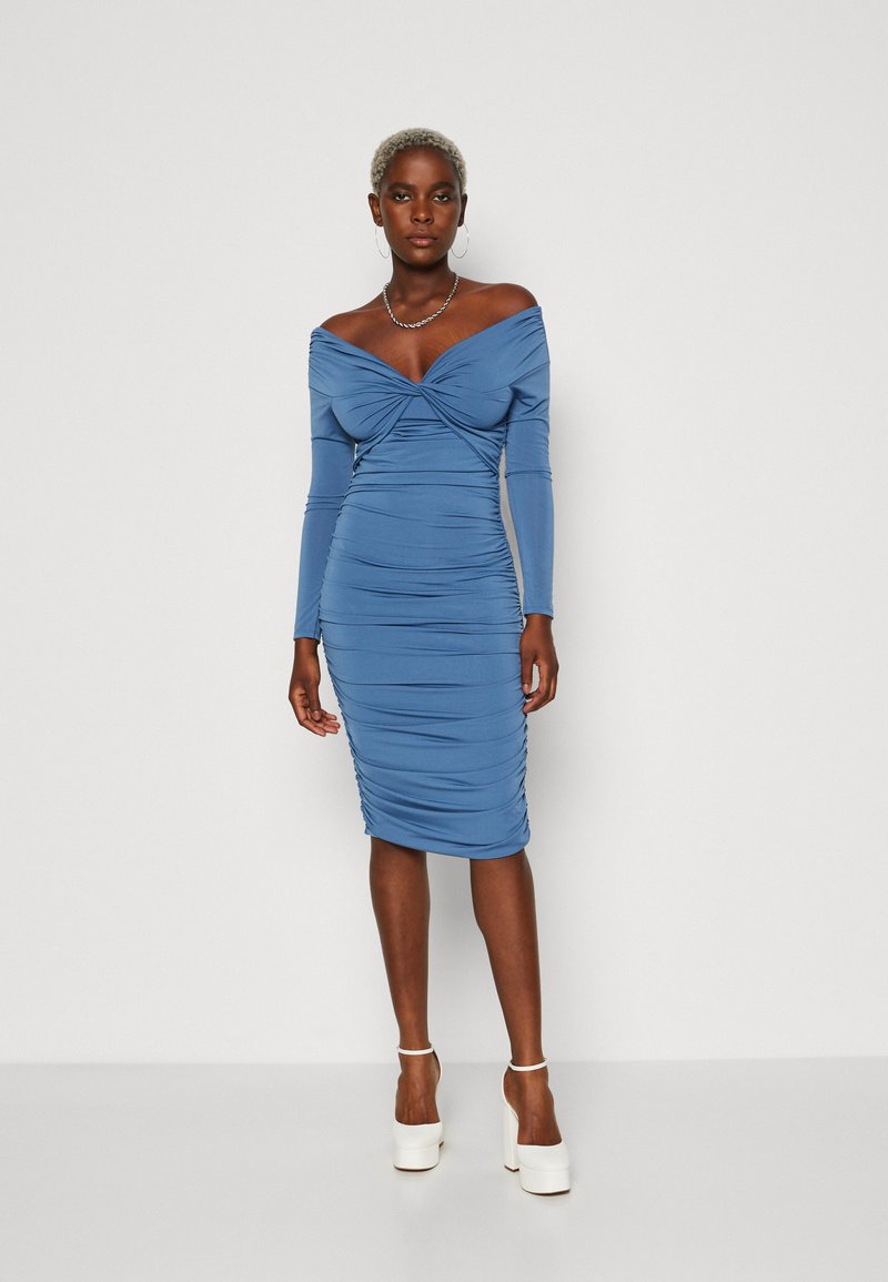 WAL G. RHYLA SLINKY MIDI - Robe de soirée - denim blue