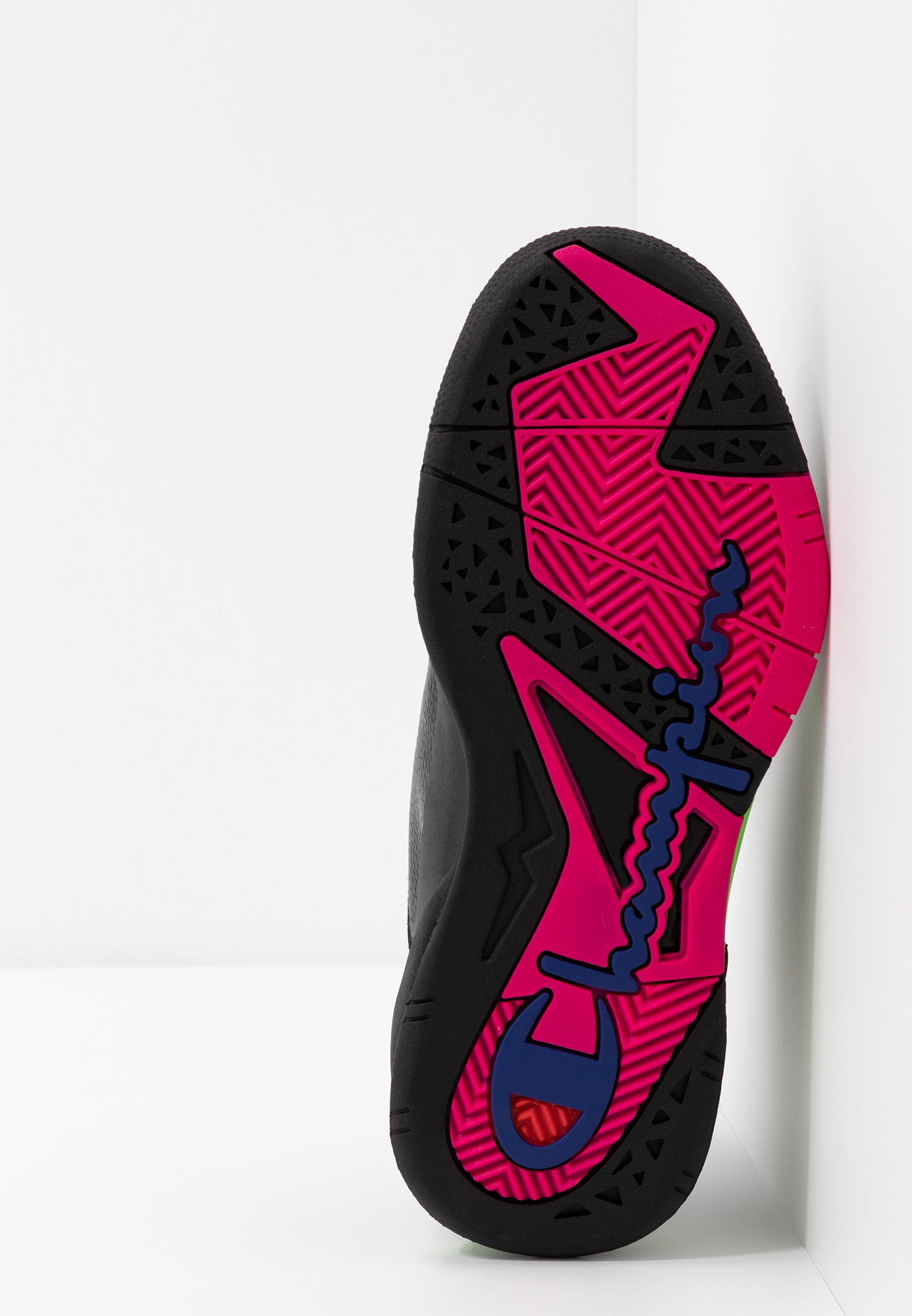 Champion MID CUT SHOE ZONE 90'S Basketballsko blackfluo Champion MID CUT SHOE ZONE 90'S Basketballsko blackfluo
