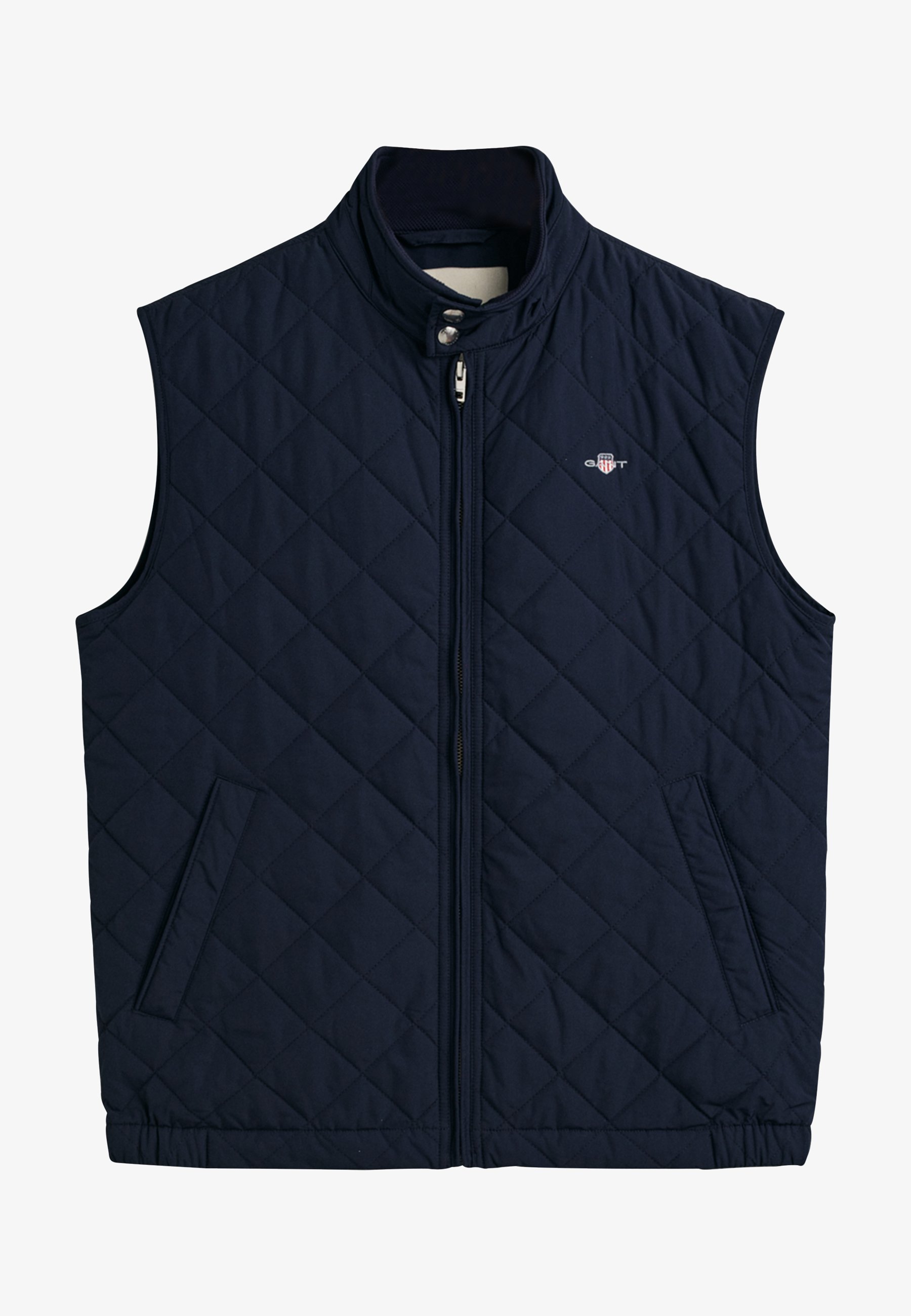 GANT QUILTED WINDCHEATER VEST Waistcoat EVENING BLUE/dark blue