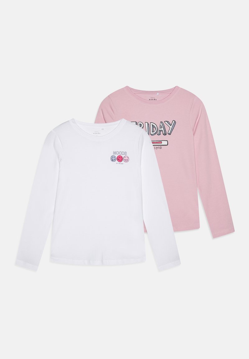 Name it NKFVIX 2 PACK - Long sleeved top - corsage/bright whitemoods