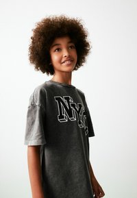 Next RELAXED FIT SHORT SLEEVE GRAPHIC STANDARD - T-Shirt print - grey