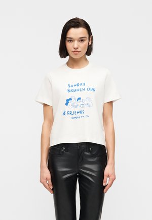 VMMIRANDA - Potiskana majica - snow white