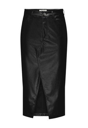 LONGUE - Jupe longue - noire