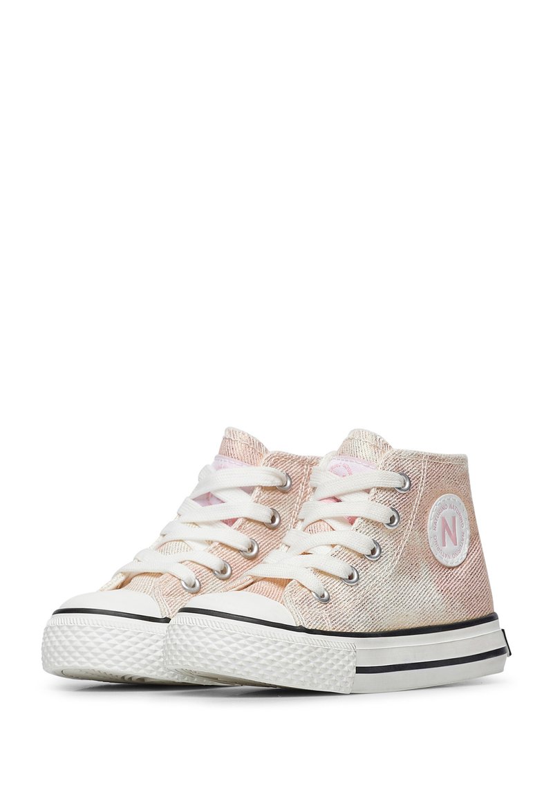 Scarpe Bambino/Bambina Primi Passi, Sneakers Casual Punta Larga, Leggere, Rosa/Bianco, Taglia 24 - 2