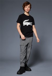 Lacoste TECHNICAL UNISEX - T-shirt imprimé - black