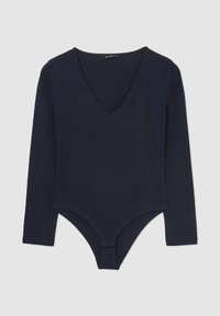 Calliope À COL EN V - Maglietta a manica lunga - blu