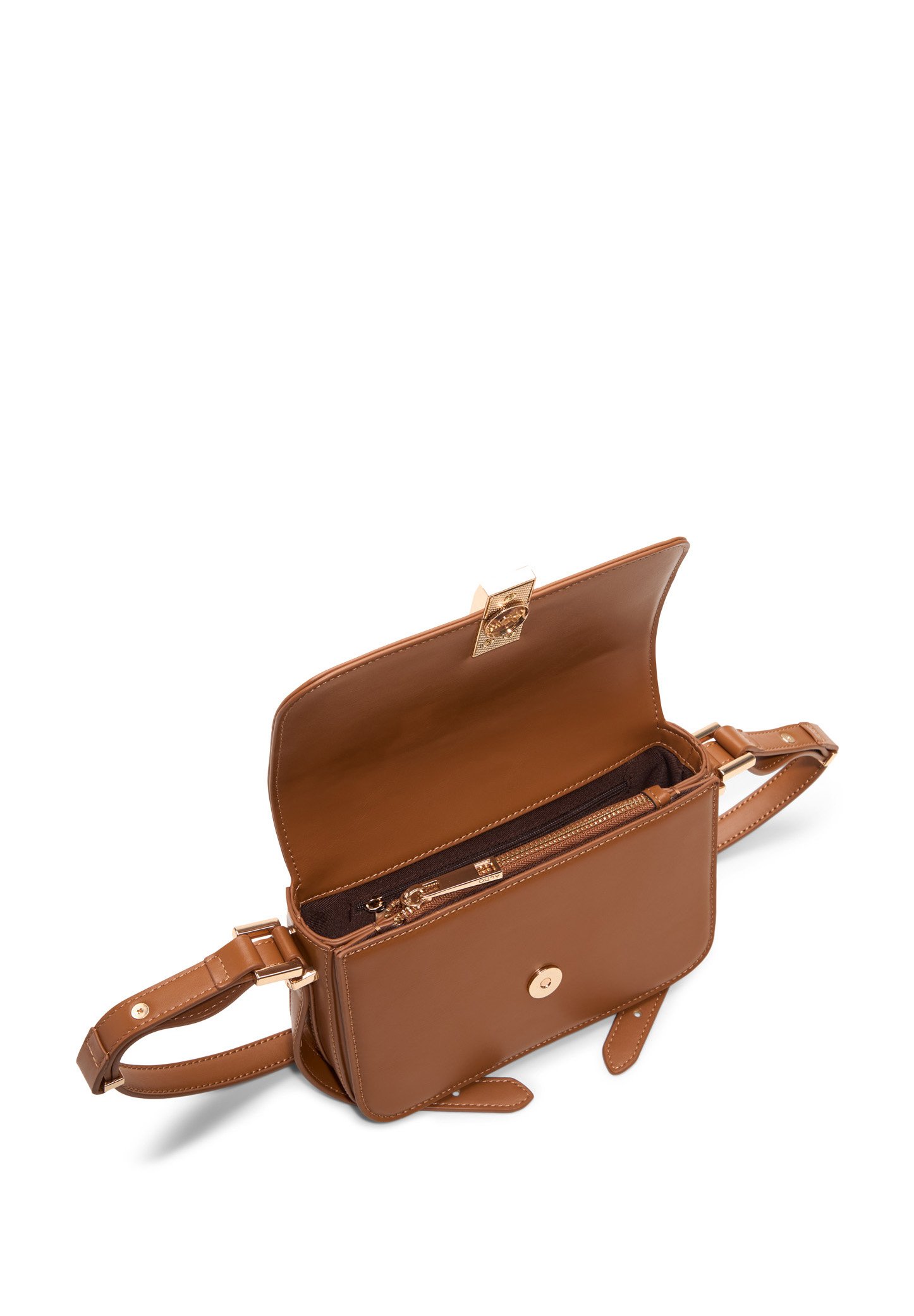 ALDO ETEINI - Cross body bag - camel - Zalando