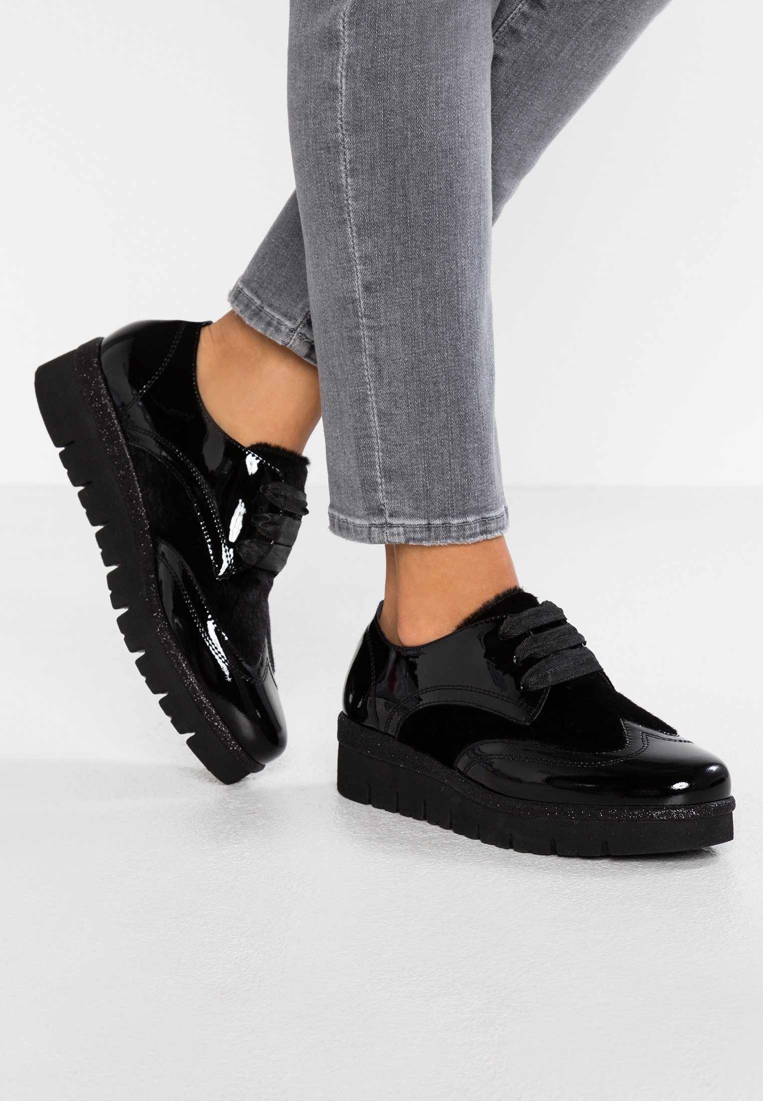 Gabor WIDE FIT Snøresko schwarz Zalando.no Gabor Snøresko schwarz Zalando.no