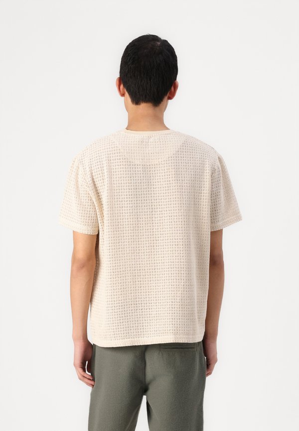 BRIXHAM - Print T-shirt - beige2