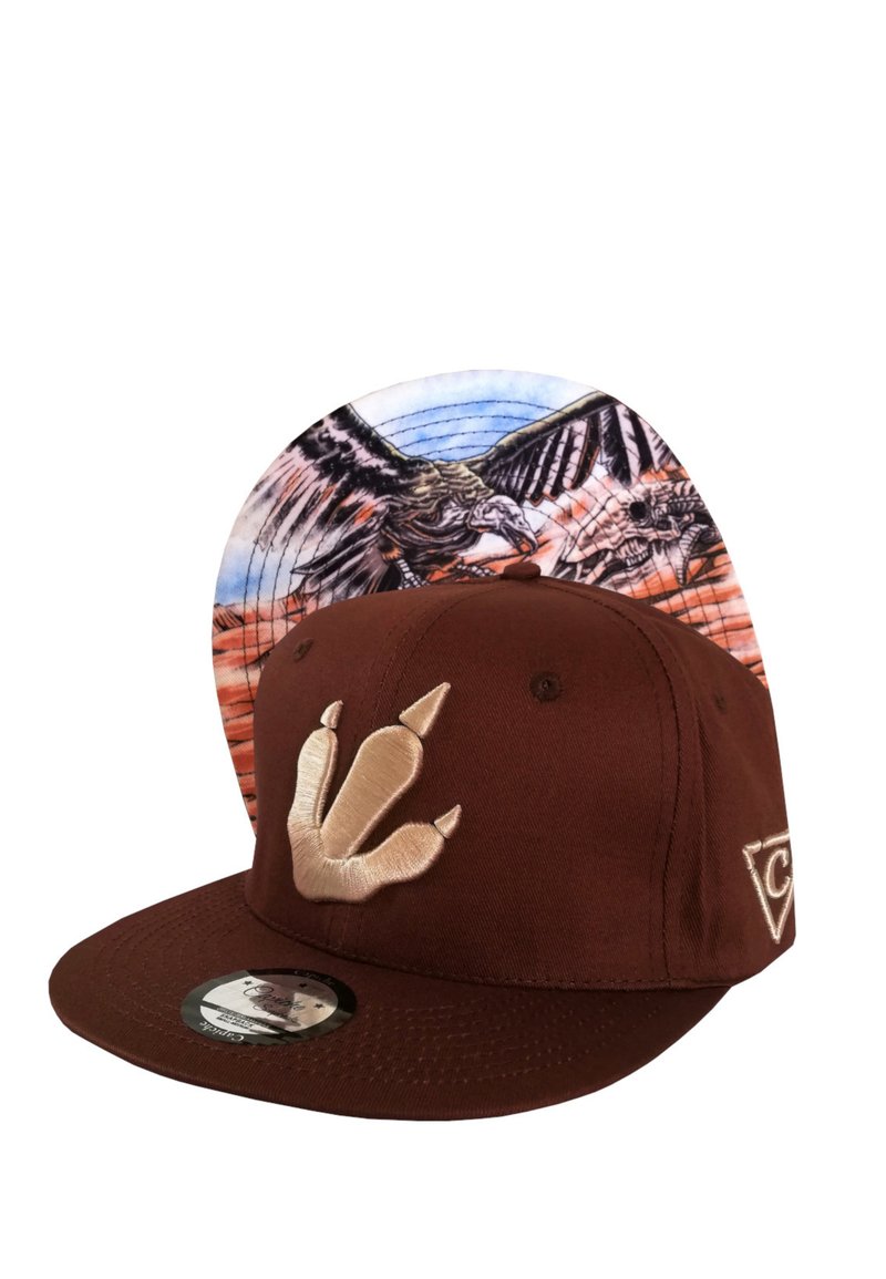 Capiche SNAPBACK BASEBALLONE SIZE Cap brown beige brown/braun