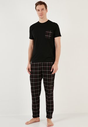 REGULAR FIT  - Pyjama set - black