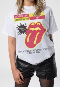Paradiso Clothing THE ROLLING STONES VOODOO LOUNGE STOCKHOLM 1995 - Print T-shirt - white