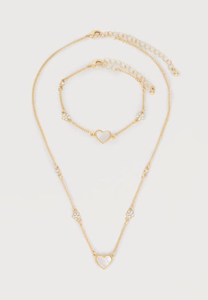 Anna Field SET - Bracelet - shiny gold-coloured