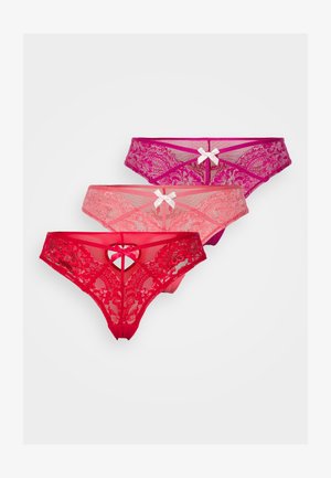 ZINDELLE BRSILIAN 3 PACK - Braguitas - festival fuchsia