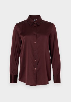 SHIRT - Paitapusero - dark burgundy