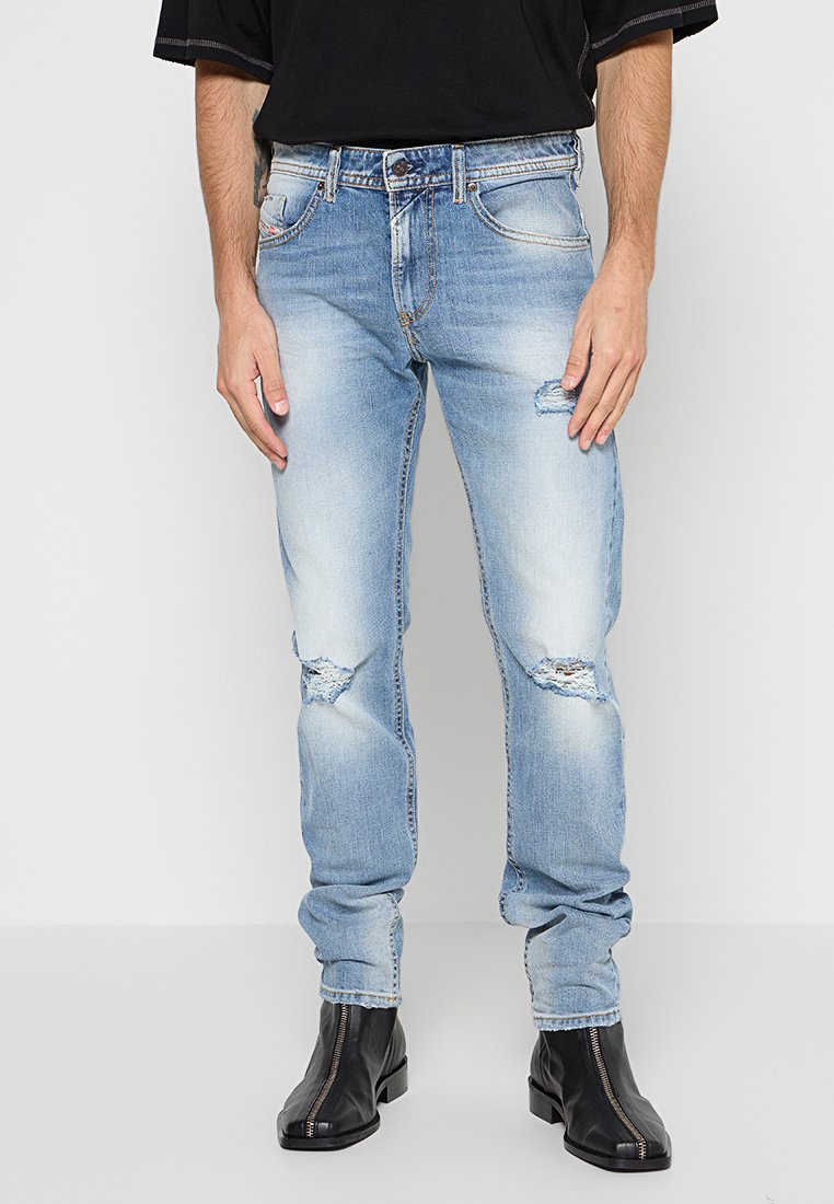 Diesel Jeans Tapered Fit lichtblauw