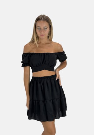 Elara SET - A-line skirt - schwarz