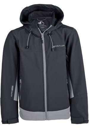 Veste softshell - zwart-grijs