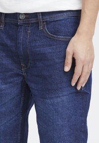 Blend BHDENIM SLIM/ REGULAR FIT - Kratke hlače od trapera - denim dark blue