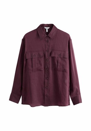 REGULAR FIT - UTILITY LONG SLEEVE - Hemdbluse - purple