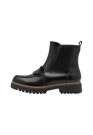 Tamaris Bottines à plateau - black leather