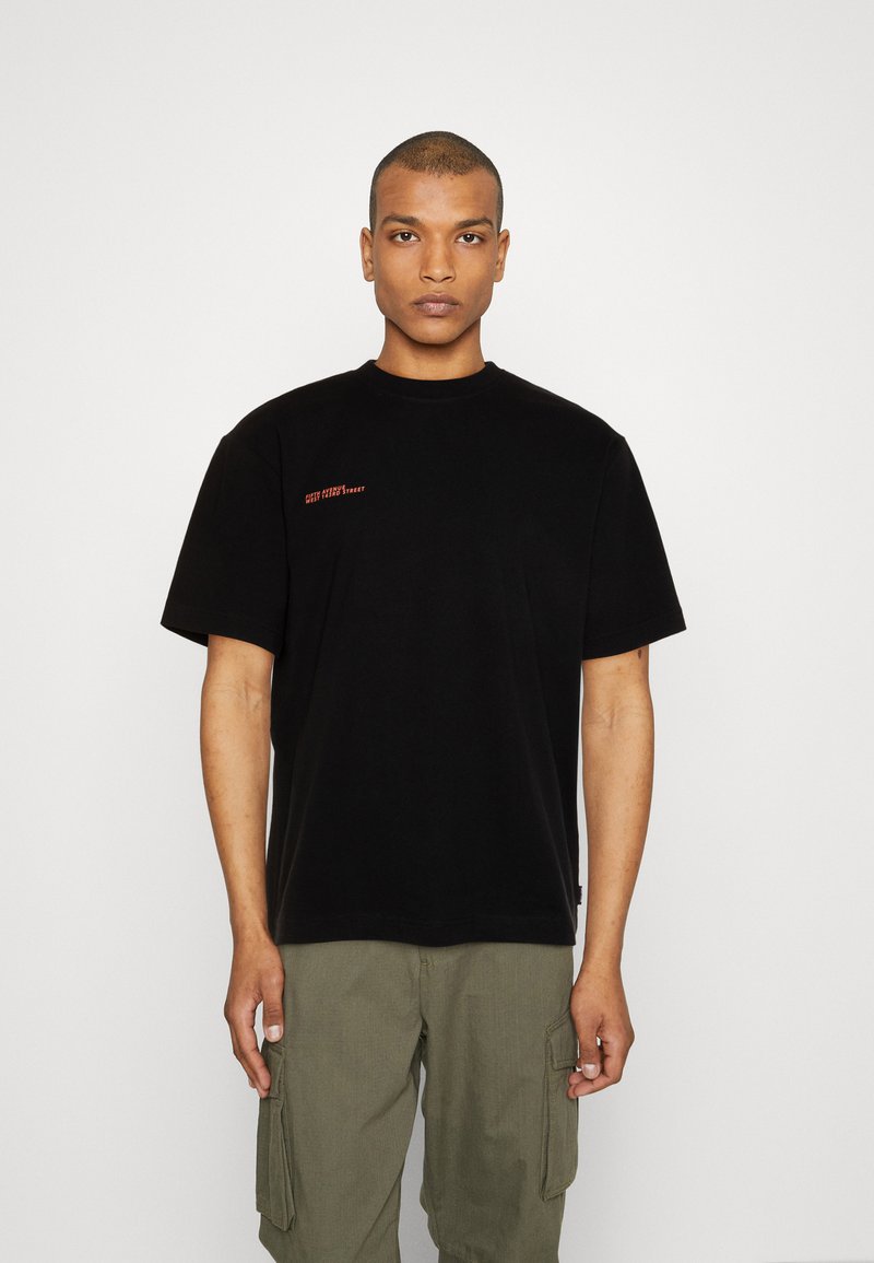 Only & Sons ONSFRED CITY PRINT - Tricou cu imprimeu - black