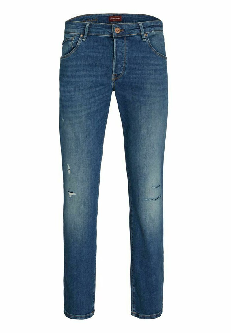 jack & jones Straight leg jeans blauw denim/bluedenim