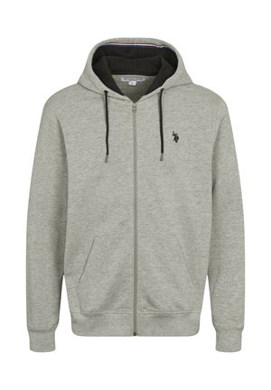 U.S. Polo Assn. ERDI  W/ZIP  - Lukuga pusa - grey melange