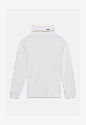 Lacoste, URTLENECK TEE UNISEX - T-shirt à manches longues - blanc