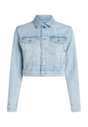 Karl Lagerfeld Jeans Džinsinis švarkelis - washed blue boucle