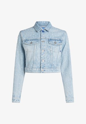 Karl Lagerfeld Jeans Chaqueta vaquera - washed blue boucle