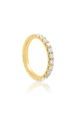MUAU Schmuck MÉMOIRE RING DIAMANT 1.50CT. - Ring - gelbgoldfarben