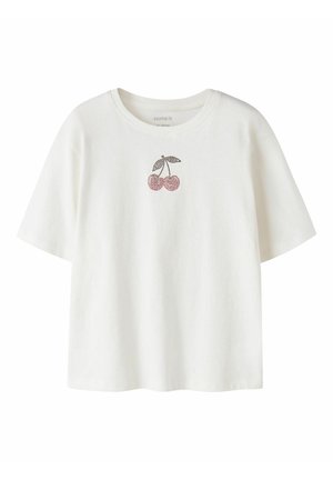 Name it, Print T-shirt - wispy clouds