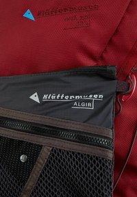 Klättermusen ALGIR ACCESSORY BAG MEDIUM - Borsa a tracolla - raven