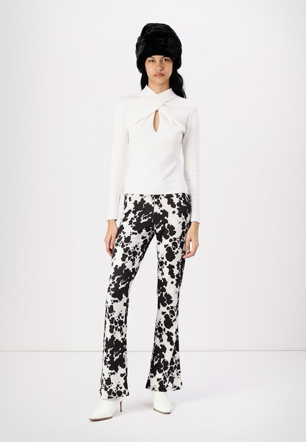 Keyhole Mini Mockneck Sweater - Jumper - jet stream2