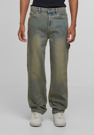 Karl Kani WORKWEAR DIRTY - Jeans relaxed fit - vintageblue