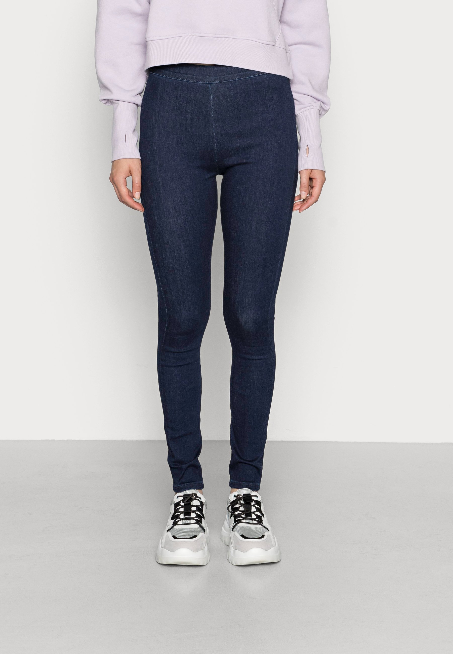 Pepe Jeans KATE - Jeggings - blue rinse powerflex/rinsed denim -  Zalando.co.uk