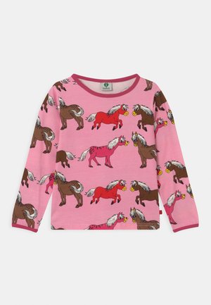 HORSES UNISEX - Pitkähihainen paita - sea pink