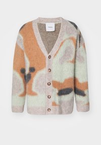 NESSIN - Adīta jaka - green