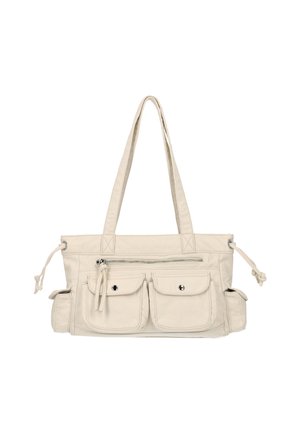 SHOULDER  - Bolso de mano - white