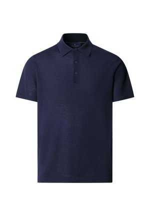 Hackett London, HACKETT LONDON POLO SHIRT MERINO SILK SS POLO - Polokošeľa - old navy