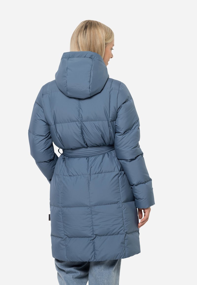 Damen Sportbekleidung | Jack Wolfskin FROZEN LAKE COAT W Daunenmantel frost blue/blaugrau - YP03469 Damen Sportbekleidung | Jack Wolfskin FROZEN LAKE COAT W Daunenmantel frost blue/blaugrau - YP03469